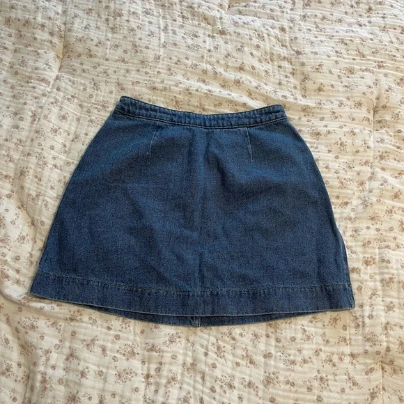 American Apparel Denim Women's Skirt - Picture 4 of 6